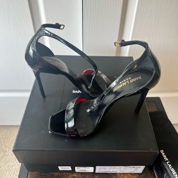 Great condition .. wore once ! Saint laurent amber strap sandal 6.5 - Picture 7 of 13